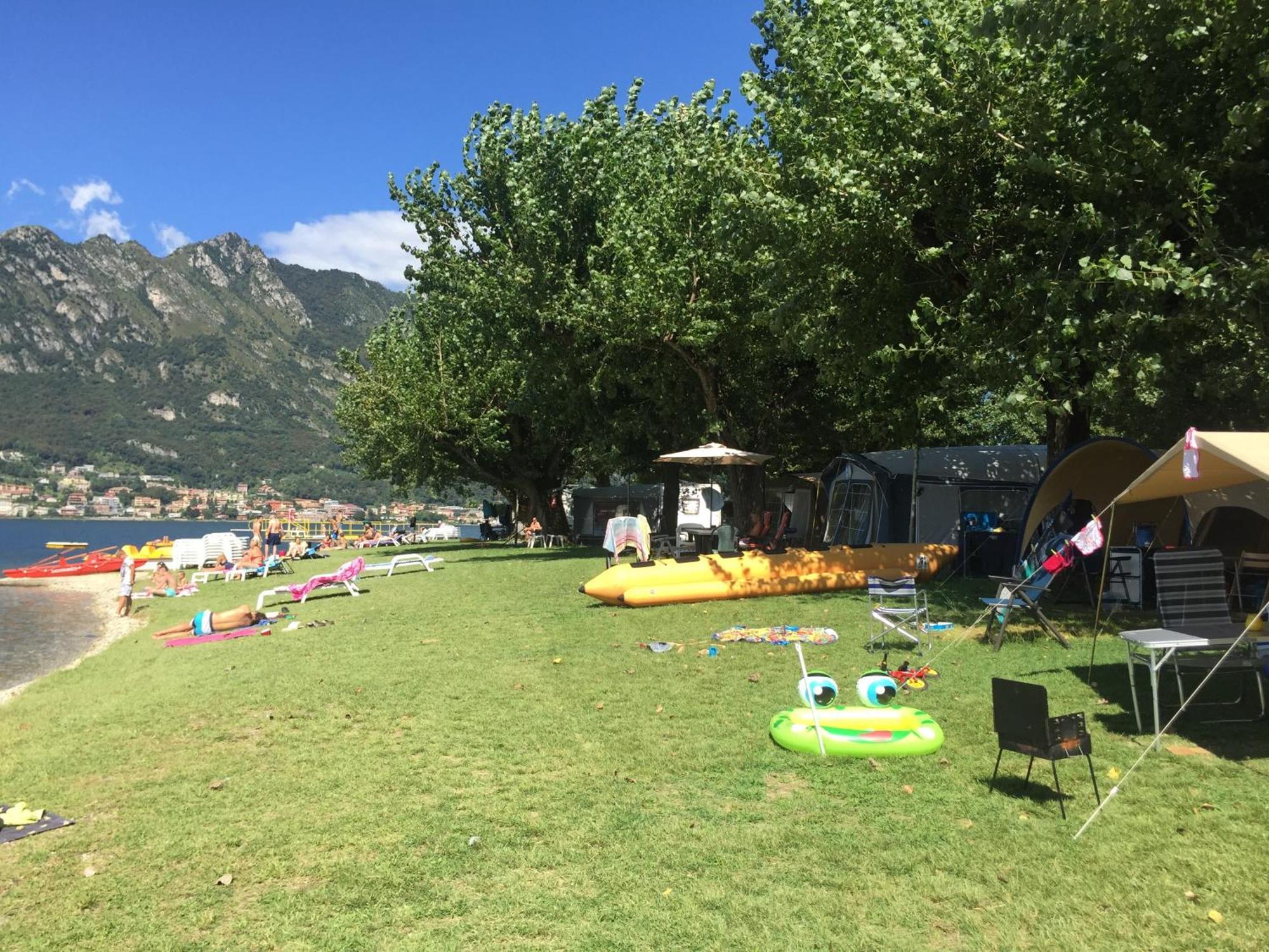 Glamping Camping Rivabella Lecco Eksteriør bilde