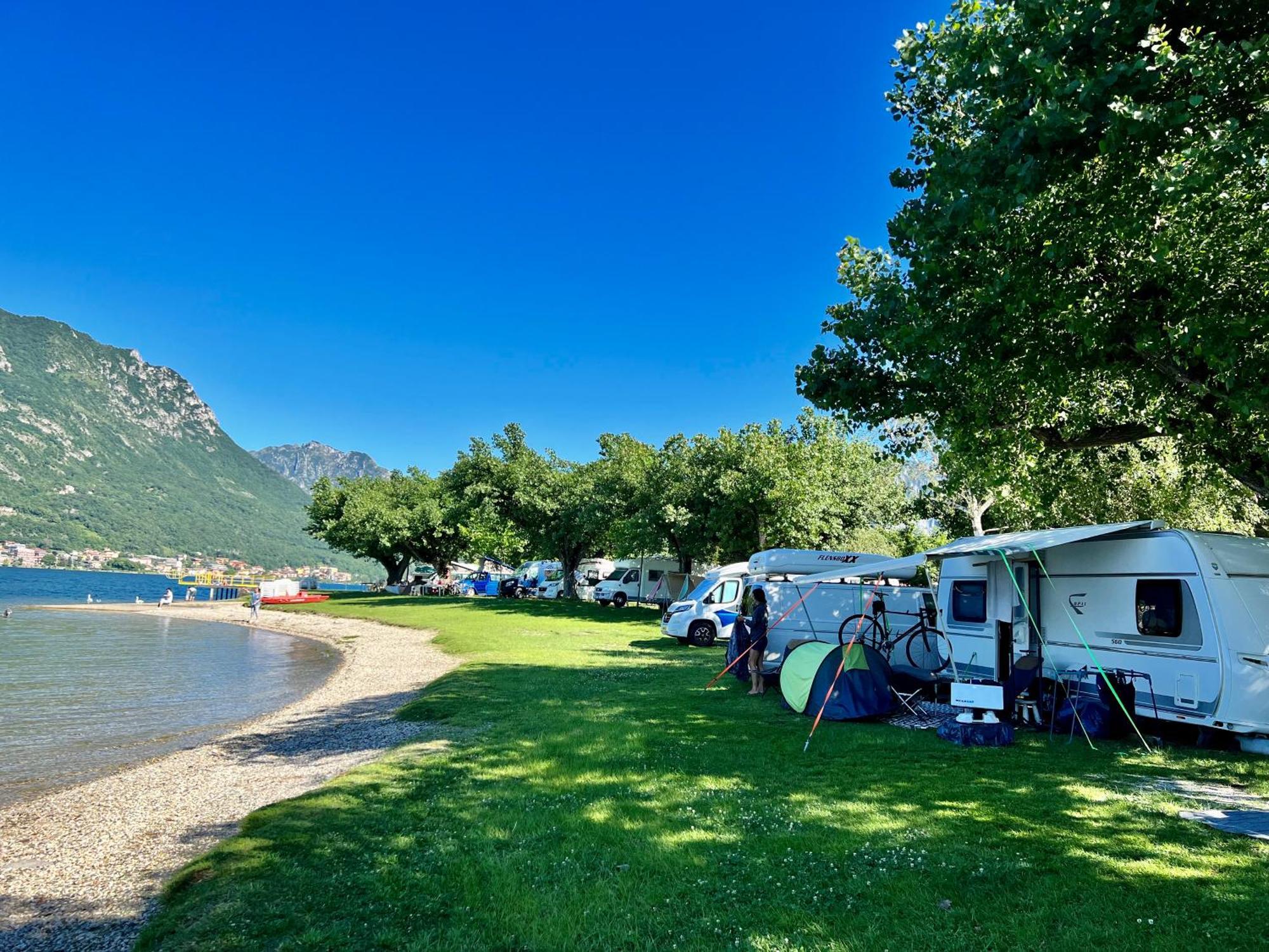Glamping Camping Rivabella Lecco Eksteriør bilde