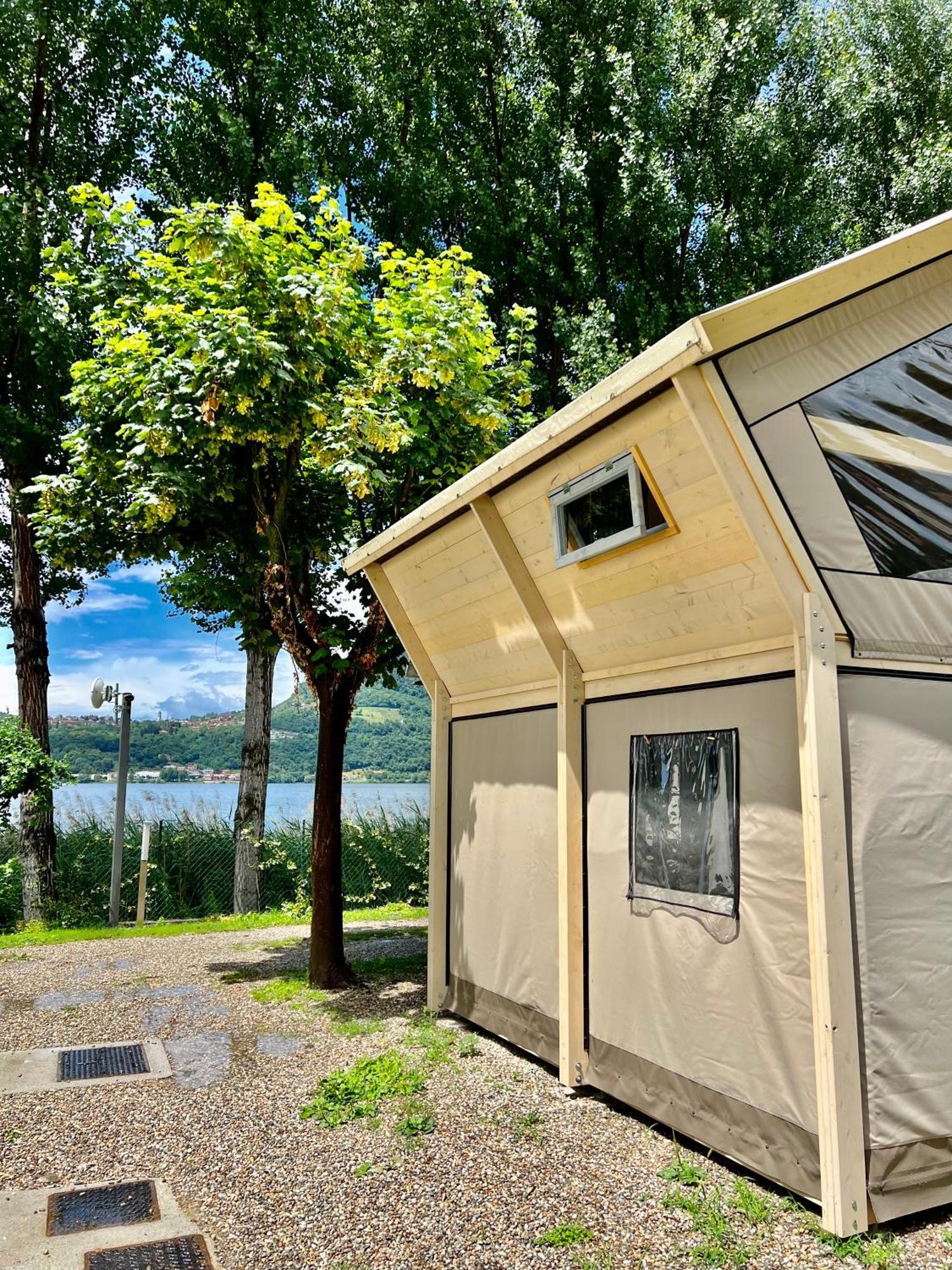 Glamping Camping Rivabella Lecco Eksteriør bilde