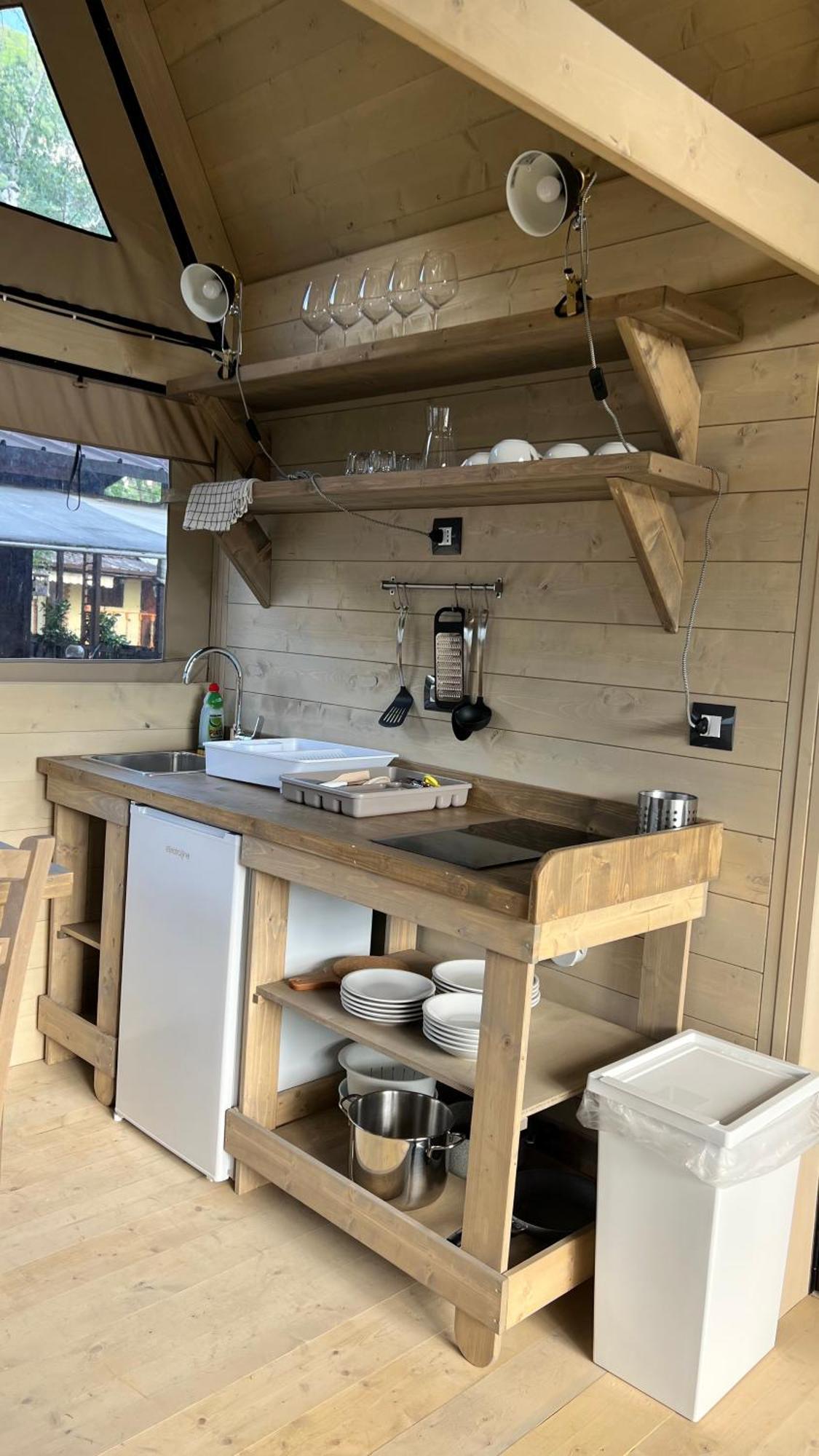 Glamping Camping Rivabella Lecco Eksteriør bilde