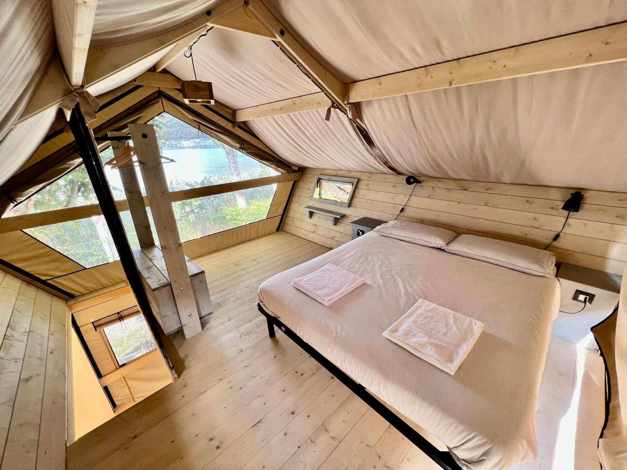 Glamping Camping Rivabella Lecco Eksteriør bilde