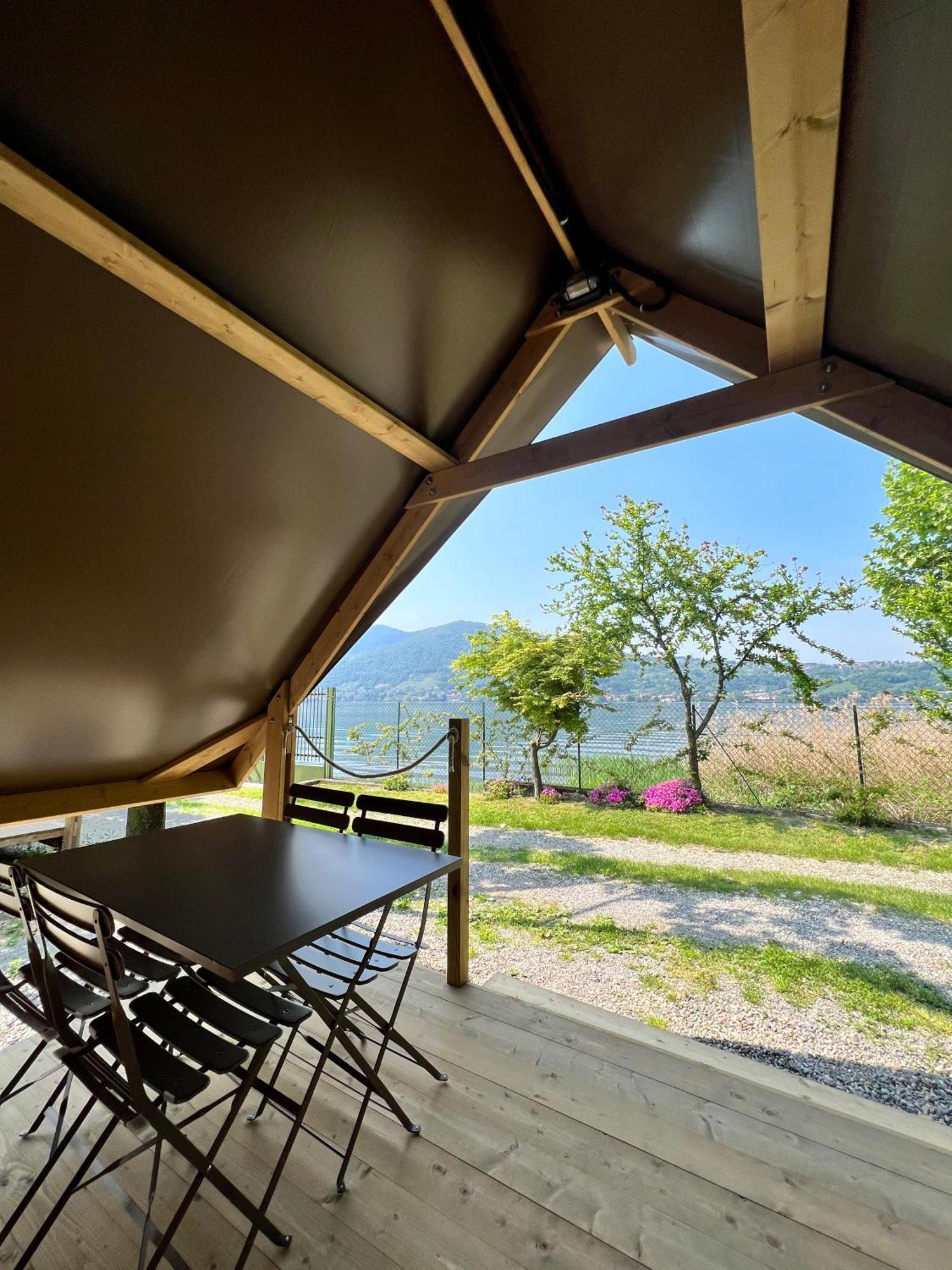 Glamping Camping Rivabella Lecco Eksteriør bilde