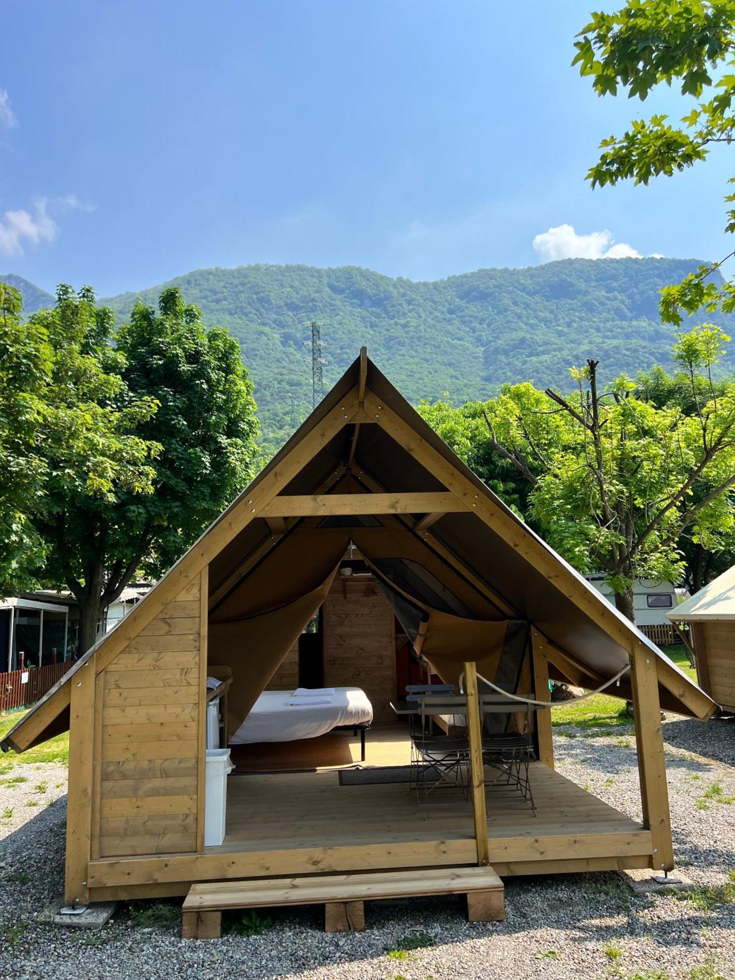 Glamping Camping Rivabella Lecco Eksteriør bilde