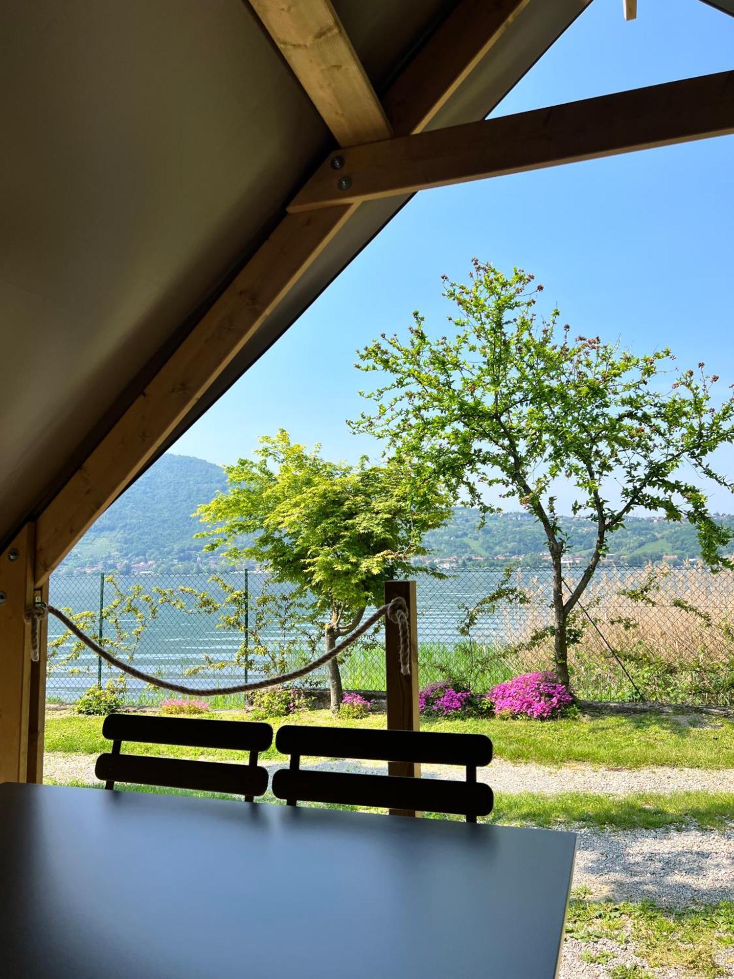 Glamping Camping Rivabella Lecco Eksteriør bilde