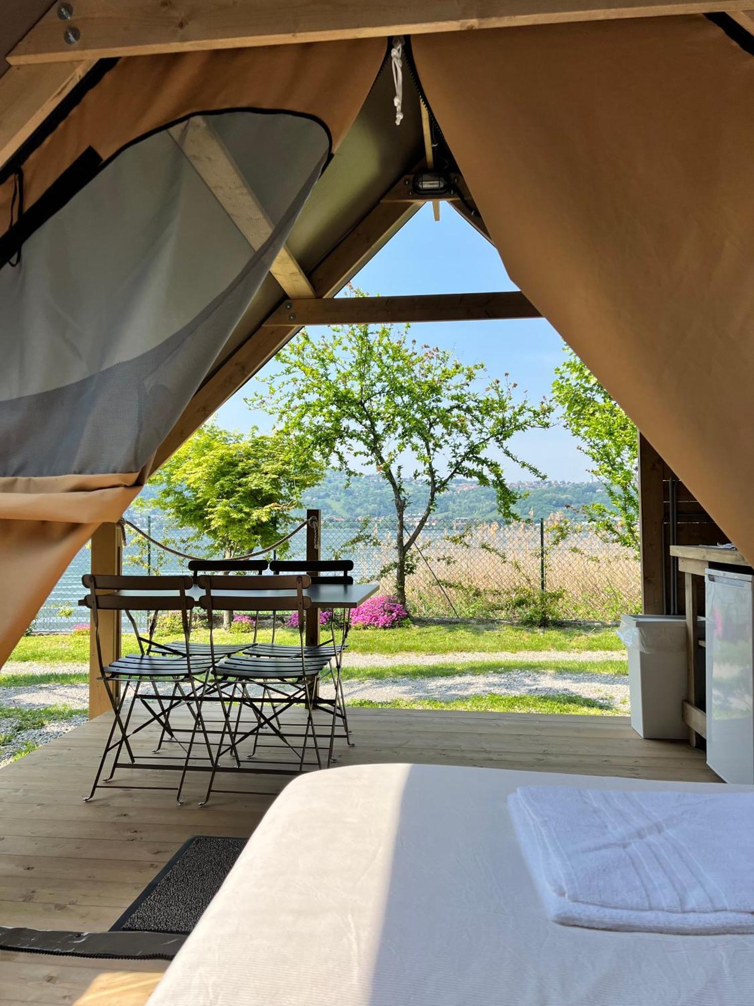 Glamping Camping Rivabella Lecco Eksteriør bilde