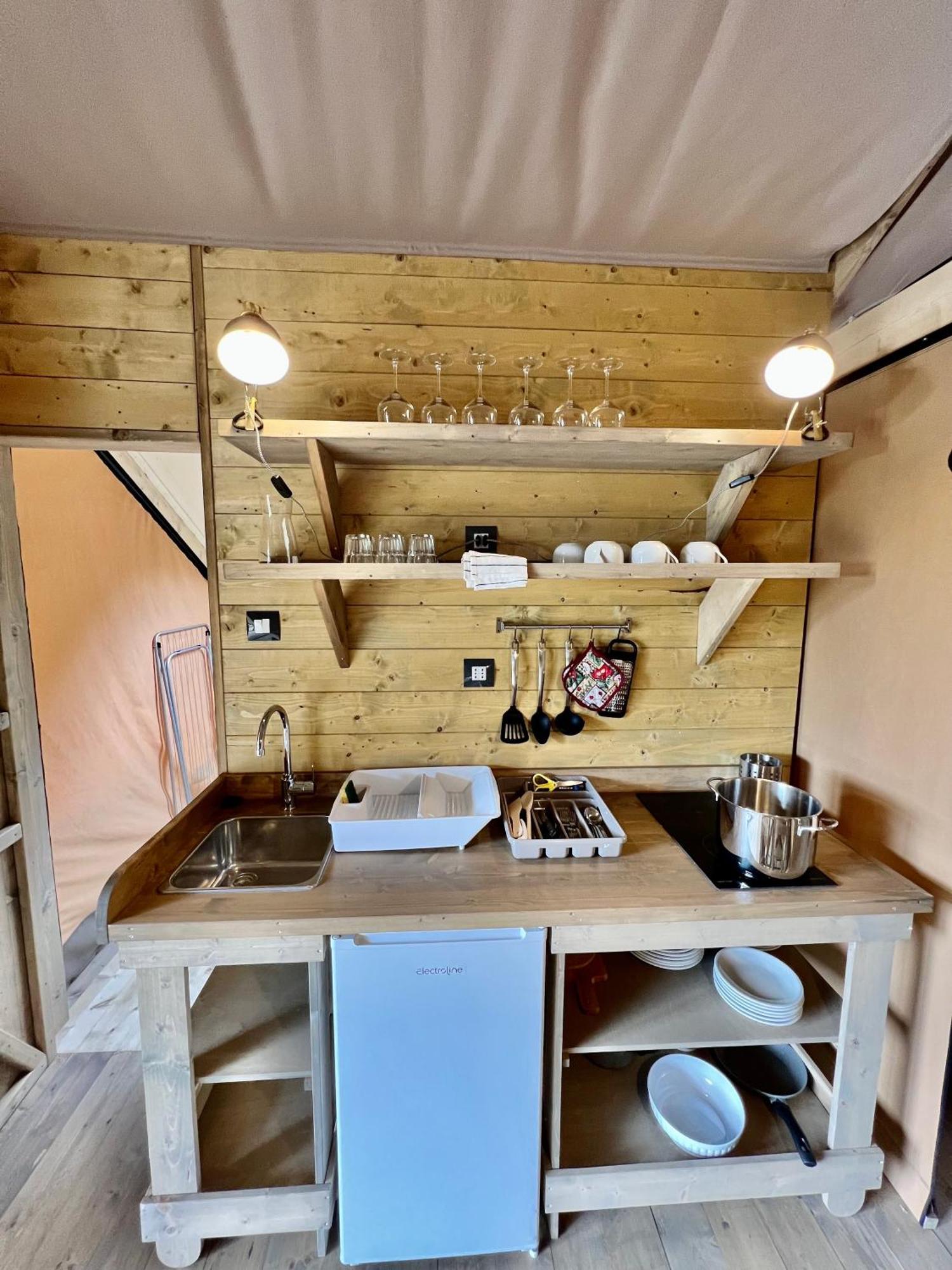 Glamping Camping Rivabella Lecco Eksteriør bilde