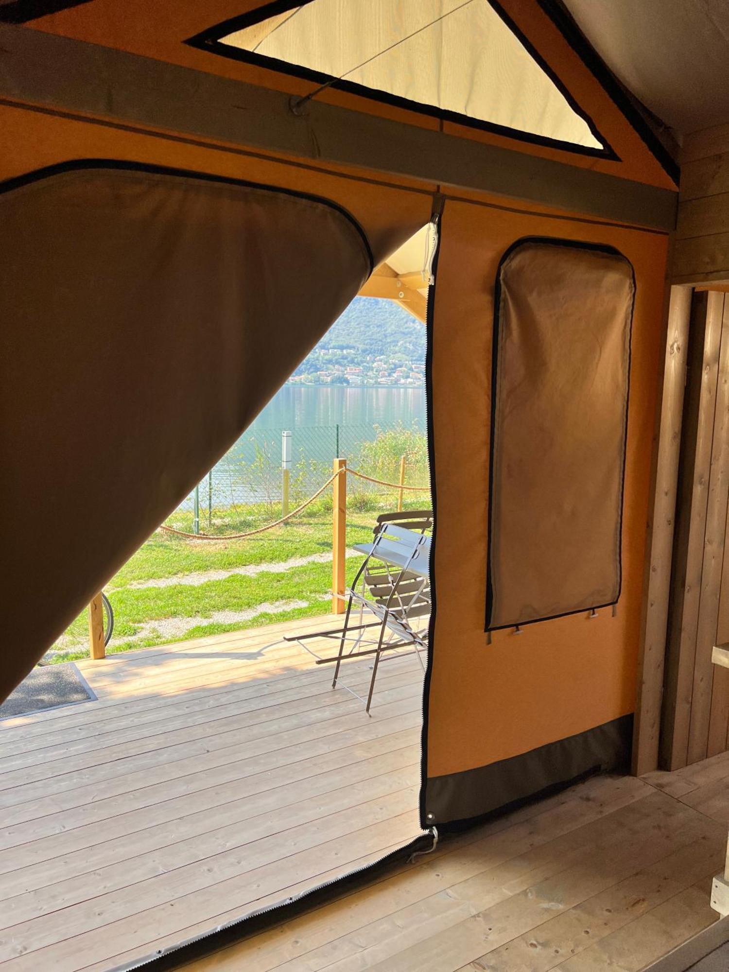 Glamping Camping Rivabella Lecco Eksteriør bilde