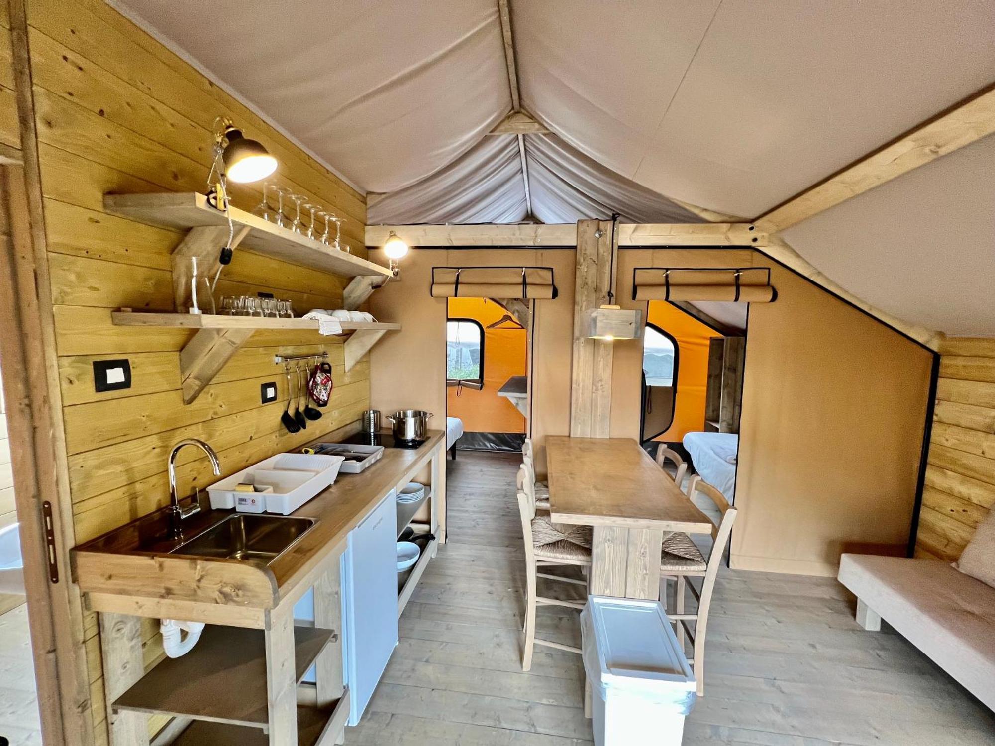 Glamping Camping Rivabella Lecco Eksteriør bilde